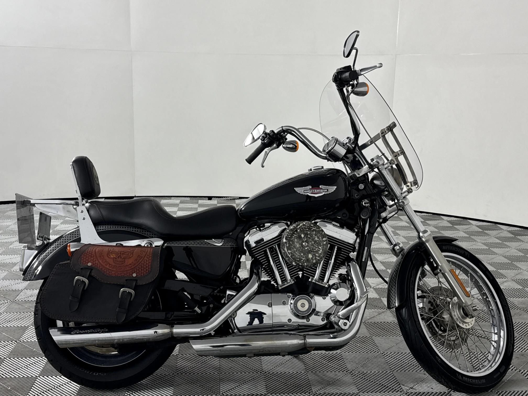 Used 2007 Harley Davidson Sportster Xl1200 Custom