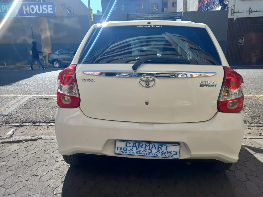 Used 2018 Toyota Etios hatch 1.5 Sprint - Carmart Auto Dealer Used 2018 Toyota Etios hatch 1.5 Sprint - Carmart Auto Dealer