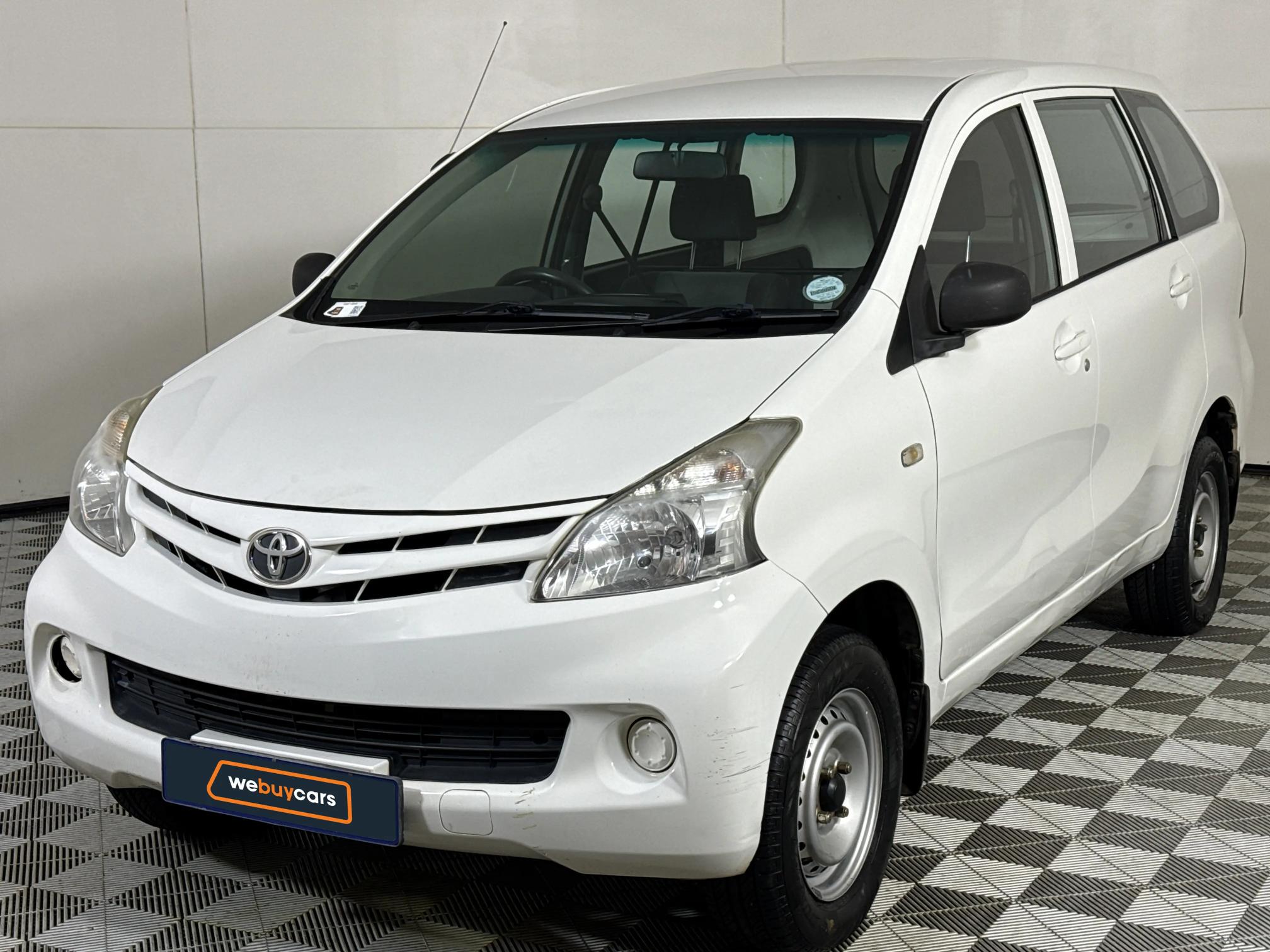 Used 2015 Toyota Avanza 1.3 S panel van