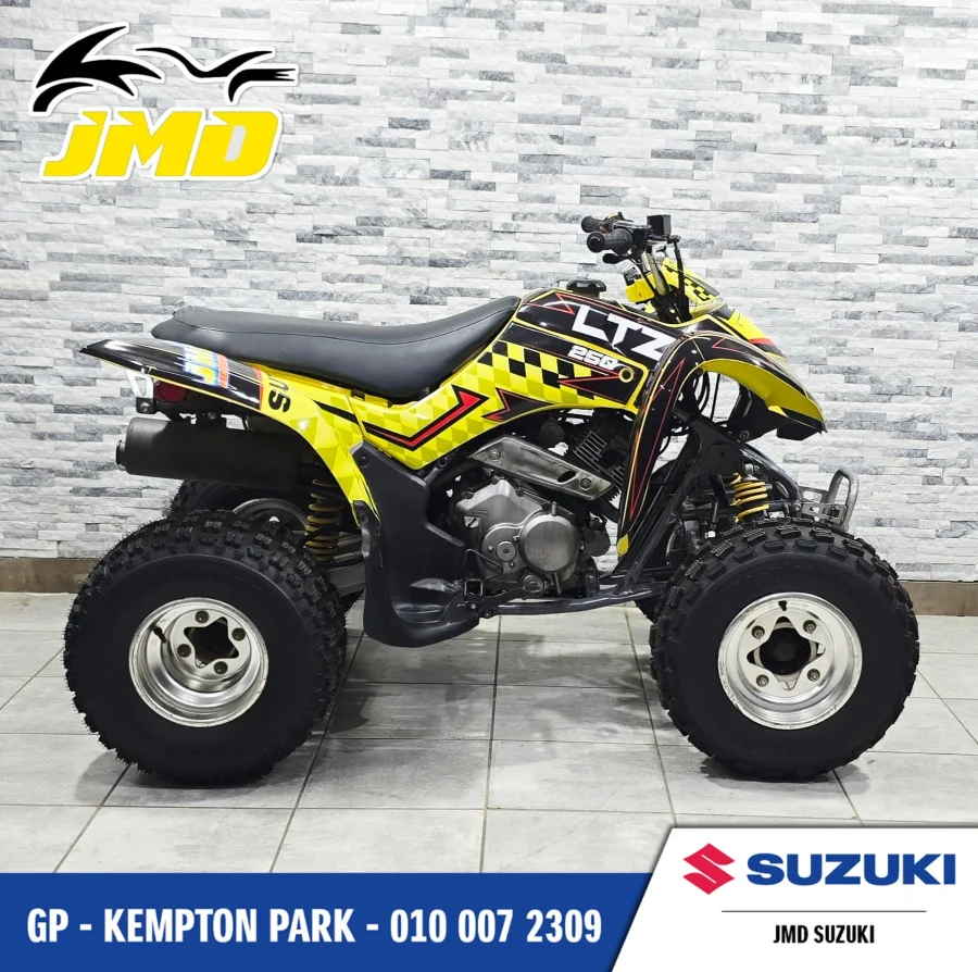 2005 SUZUKI LTZ 250 WITH PAPERS - JMD Motorcycles 2005 SUZUKI LTZ 250 WITH PAPERS - JMD Motorcycles