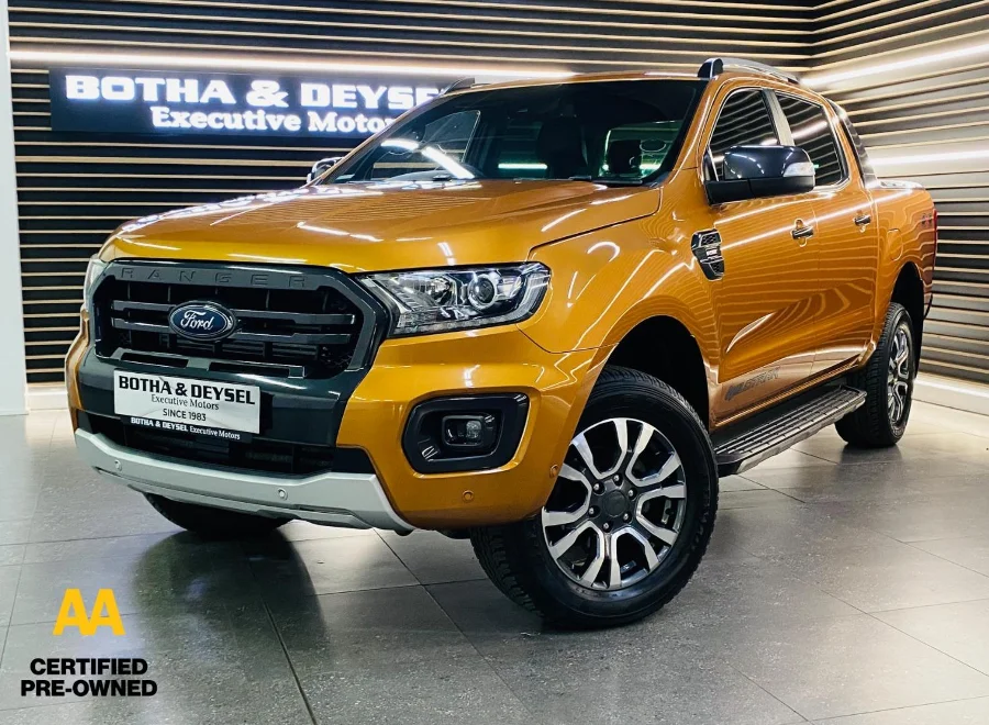 Used 2020 Ford Ranger 2.0Bi-Turbo double cab 4x4 Wildtrak - BOTHA AND DEYSEL EXECUTIVE MOTORS Used 2020 Ford Ranger 2.0Bi-Turbo double cab 4x4 Wildtrak - BOTHA AND DEYSEL EXECUTIVE MOTORS