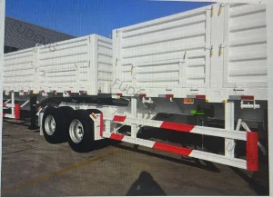 2x Interlink henred axle dropside trailers 2026