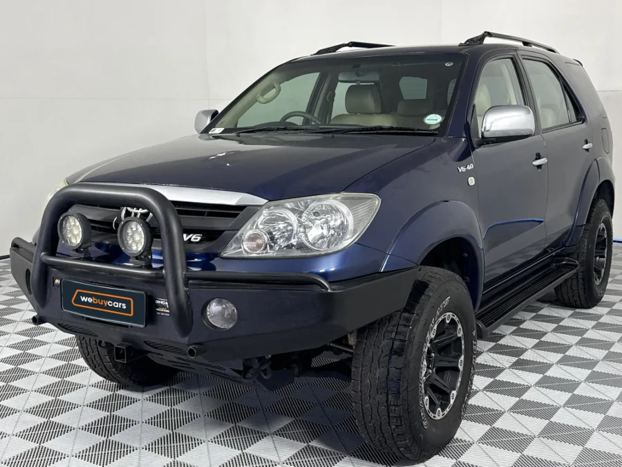 Used 2006 Toyota Fortuner V6 4.0 4x4 - WeBuyCars Vereeniging Used 2006 Toyota Fortuner V6 4.0 4x4 - WeBuyCars Vereeniging