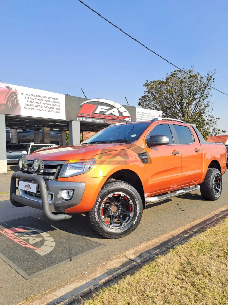 Used 2014 Ford Ranger 3.2TDCi double cab Hi-Rider Wildtrak auto - LFA Auto Used 2014 Ford Ranger 3.2TDCi double cab Hi-Rider Wildtrak auto - LFA Auto