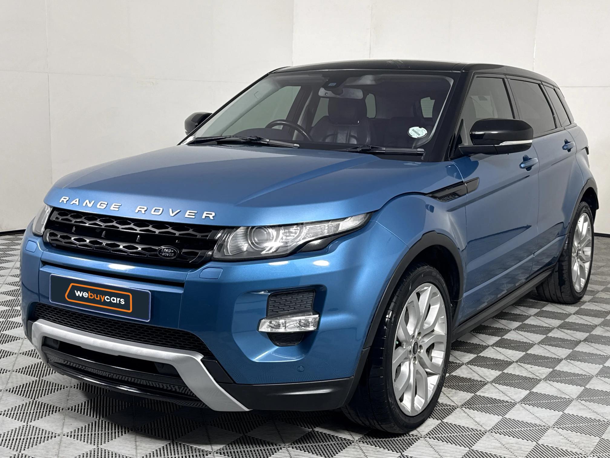 Used 2013 Land Rover Range Rover Evoque SD4 Dynamic SW1 Colour