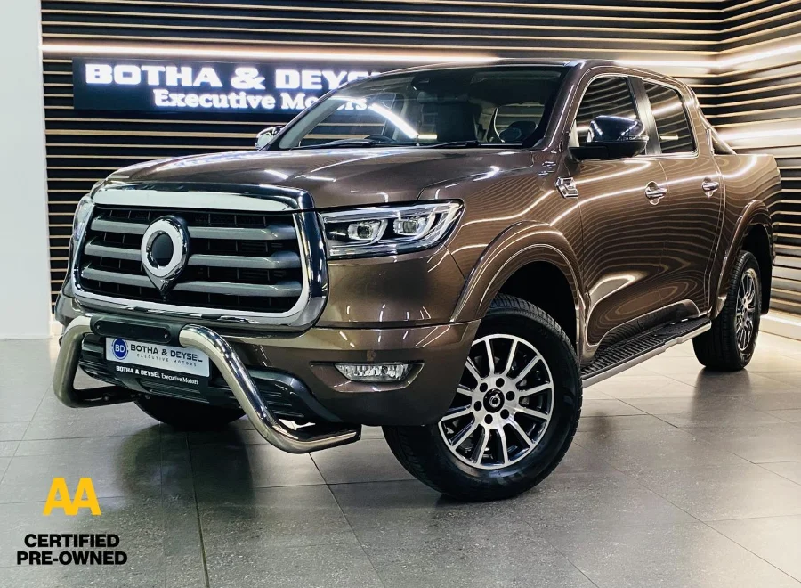 Used 2023 GWM P-Series 2.0TD double cab LT - BOTHA AND DEYSEL EXECUTIVE MOTORS Used 2023 GWM P-Series 2.0TD double cab LT - BOTHA AND DEYSEL EXECUTIVE MOTORS