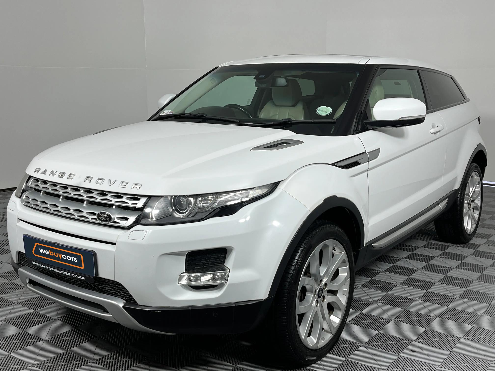 Used 2013 Land Rover Range Rover Evoque coupe Si4 Prestige