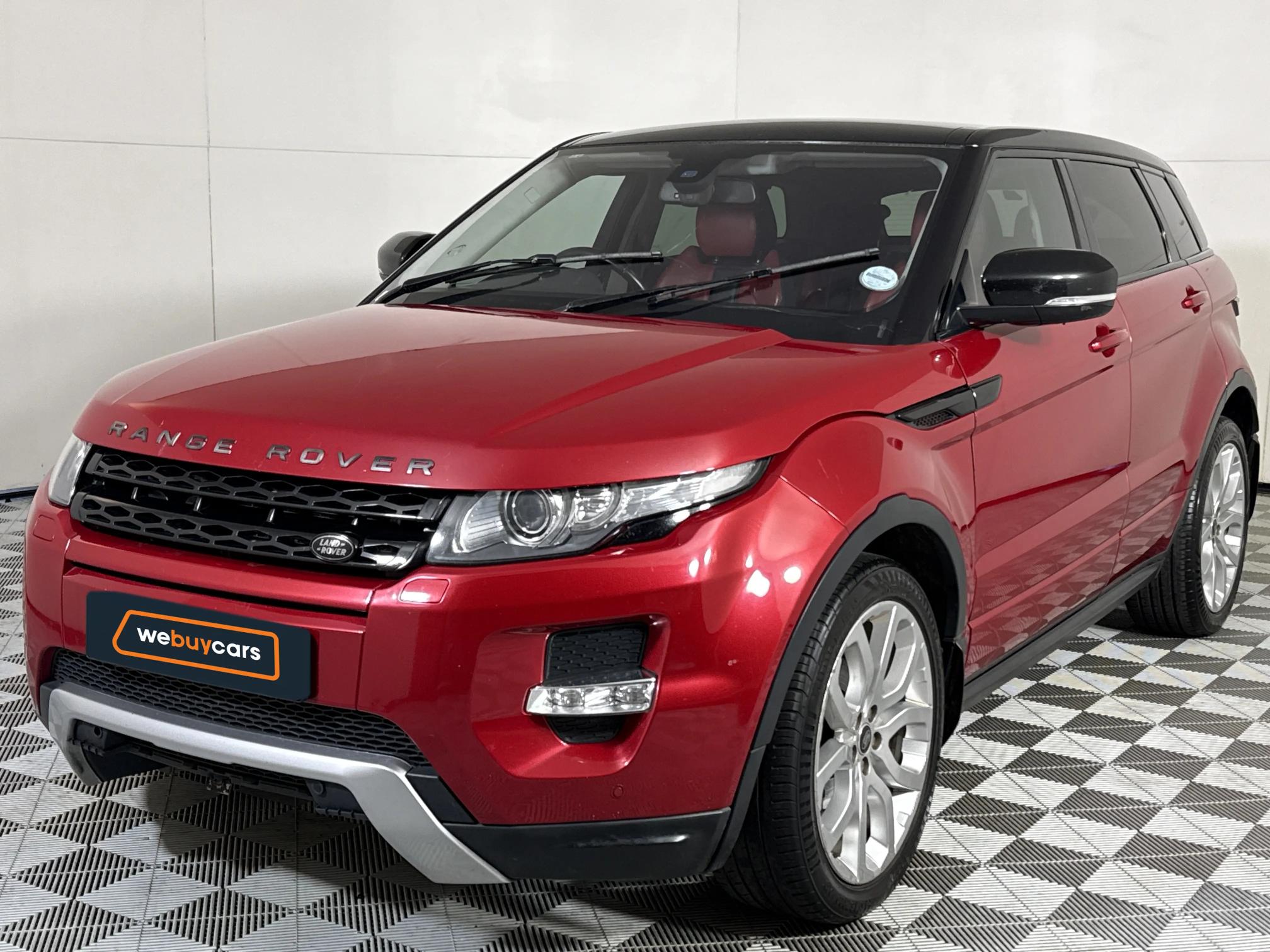 Used 2013 Land Rover Range Rover Evoque SD4 Dynamic SW1 Colour