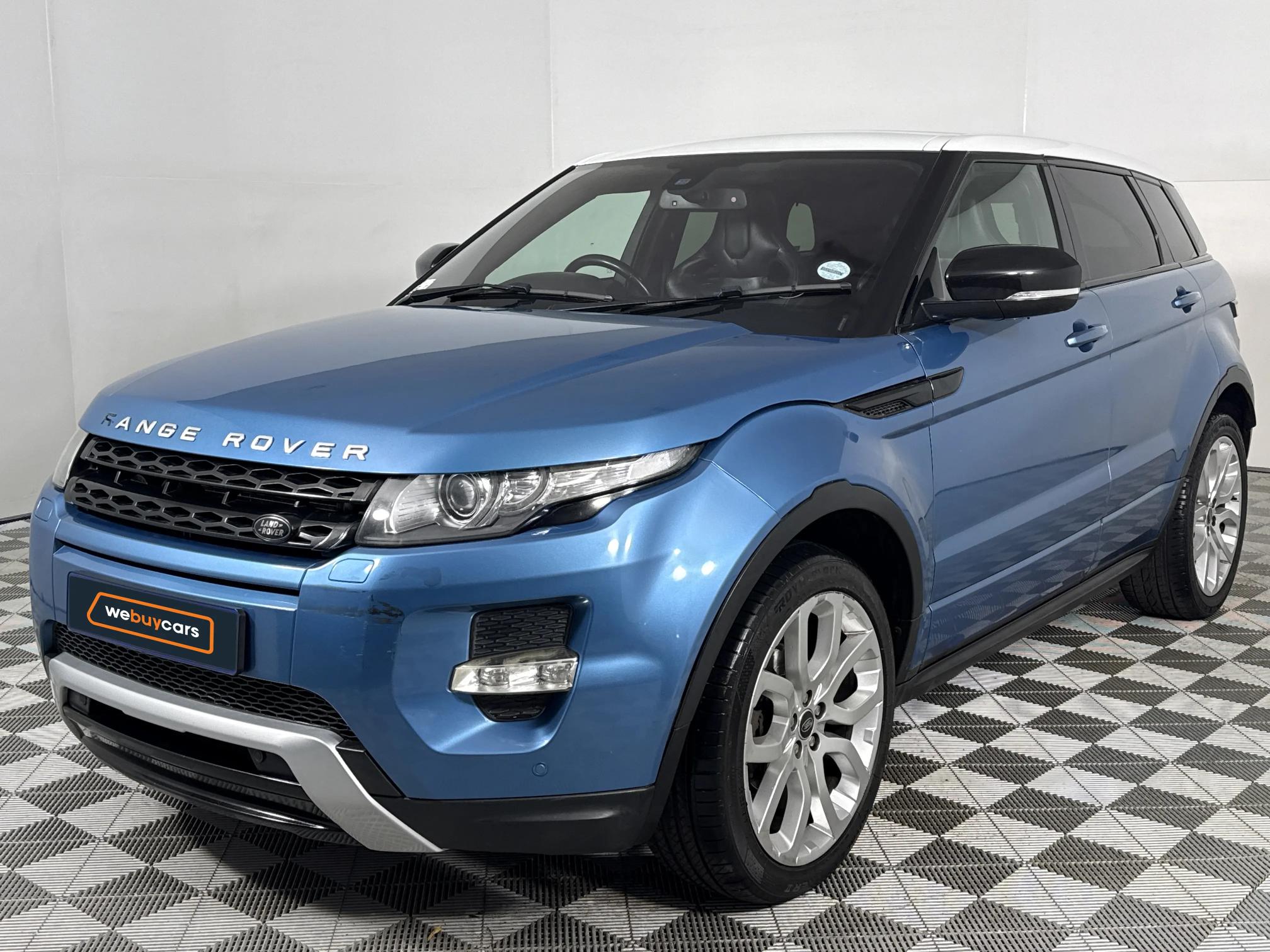 Used 2013 Land Rover Range Rover Evoque Si4 Dynamic NW8