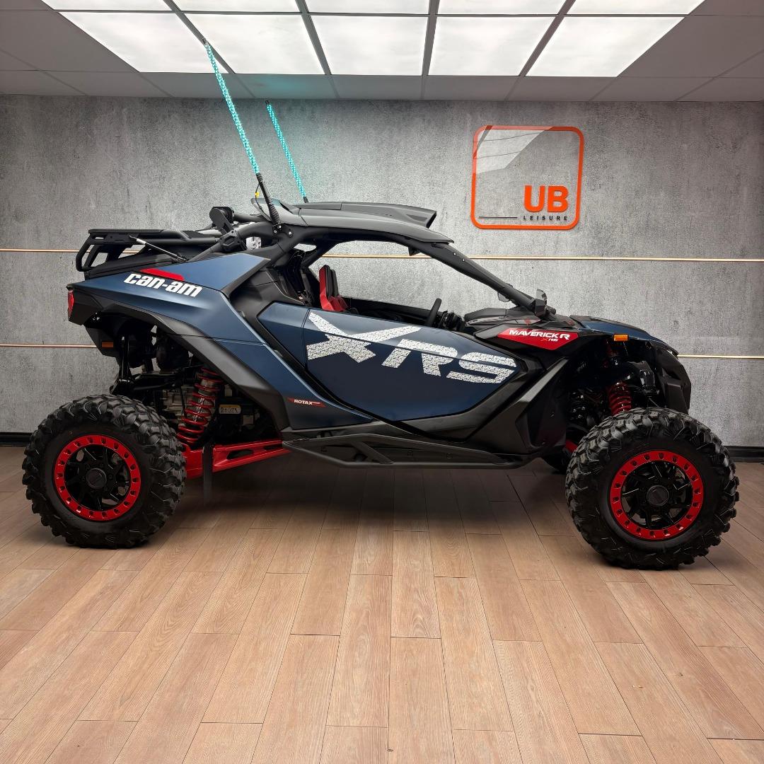 Used 2025 Can-Am MAVERICK R X RS DCT WITH SMART SHOCKS - DUSTY NAVY