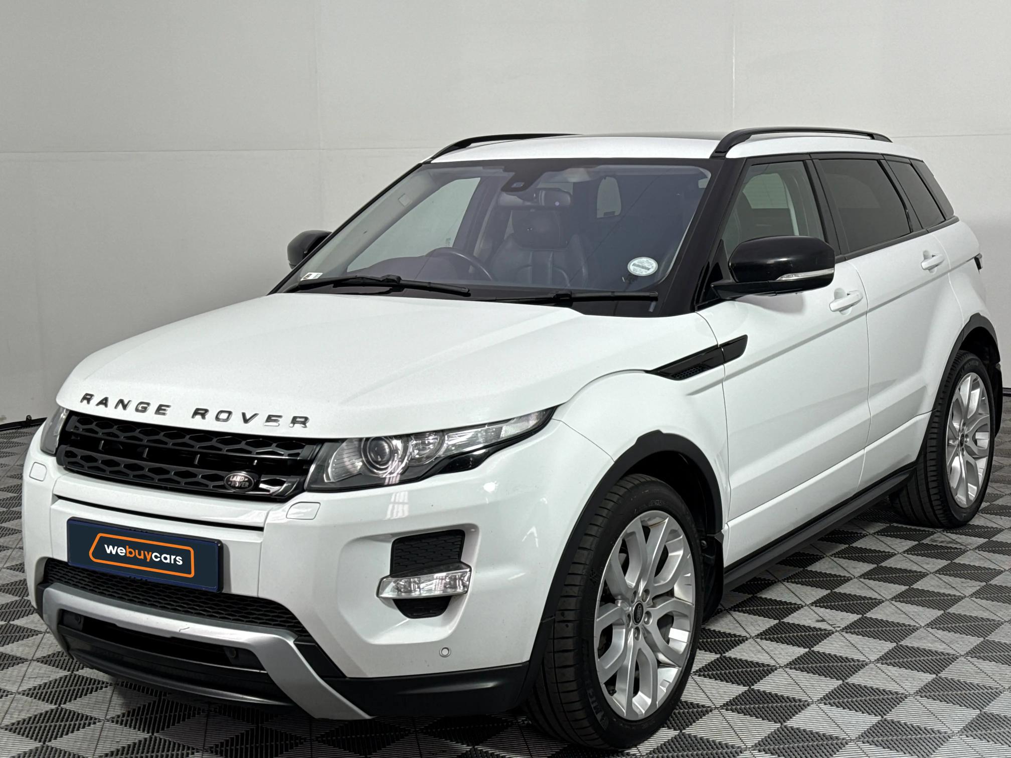 Used 2014 Land Rover Range Rover Evoque SD4 Dynamic SW1 Colour