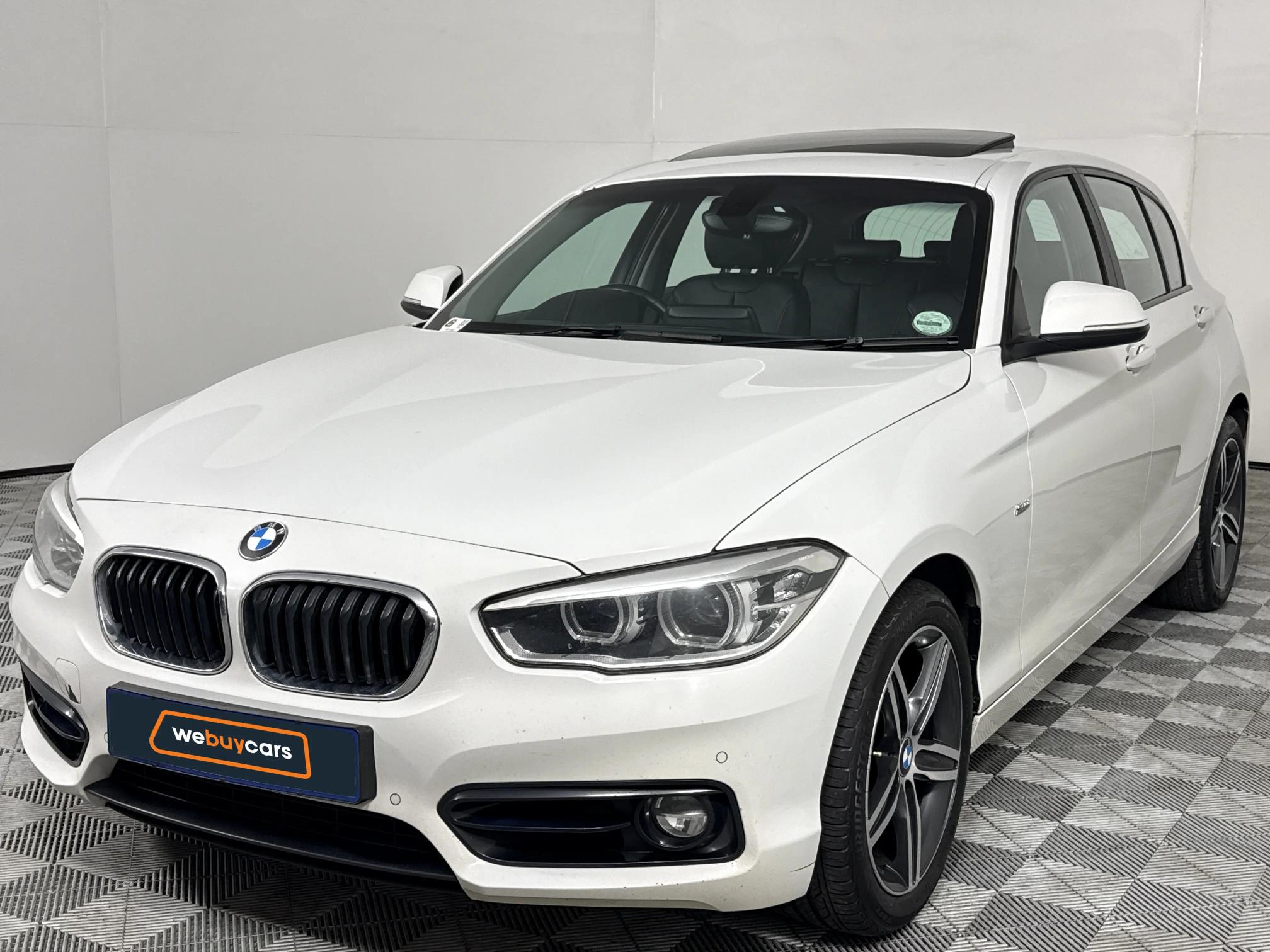 Used 2018 BMW 1 Series 120d 5-door Sport Line sports-auto
