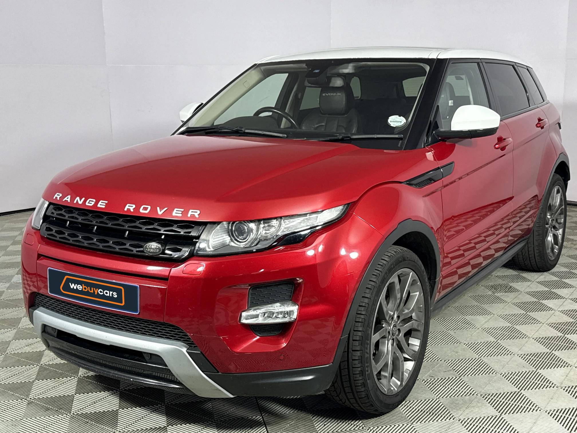Used 2015 Land Rover Range Rover Evoque SD4 Dynamic SW1 Colour