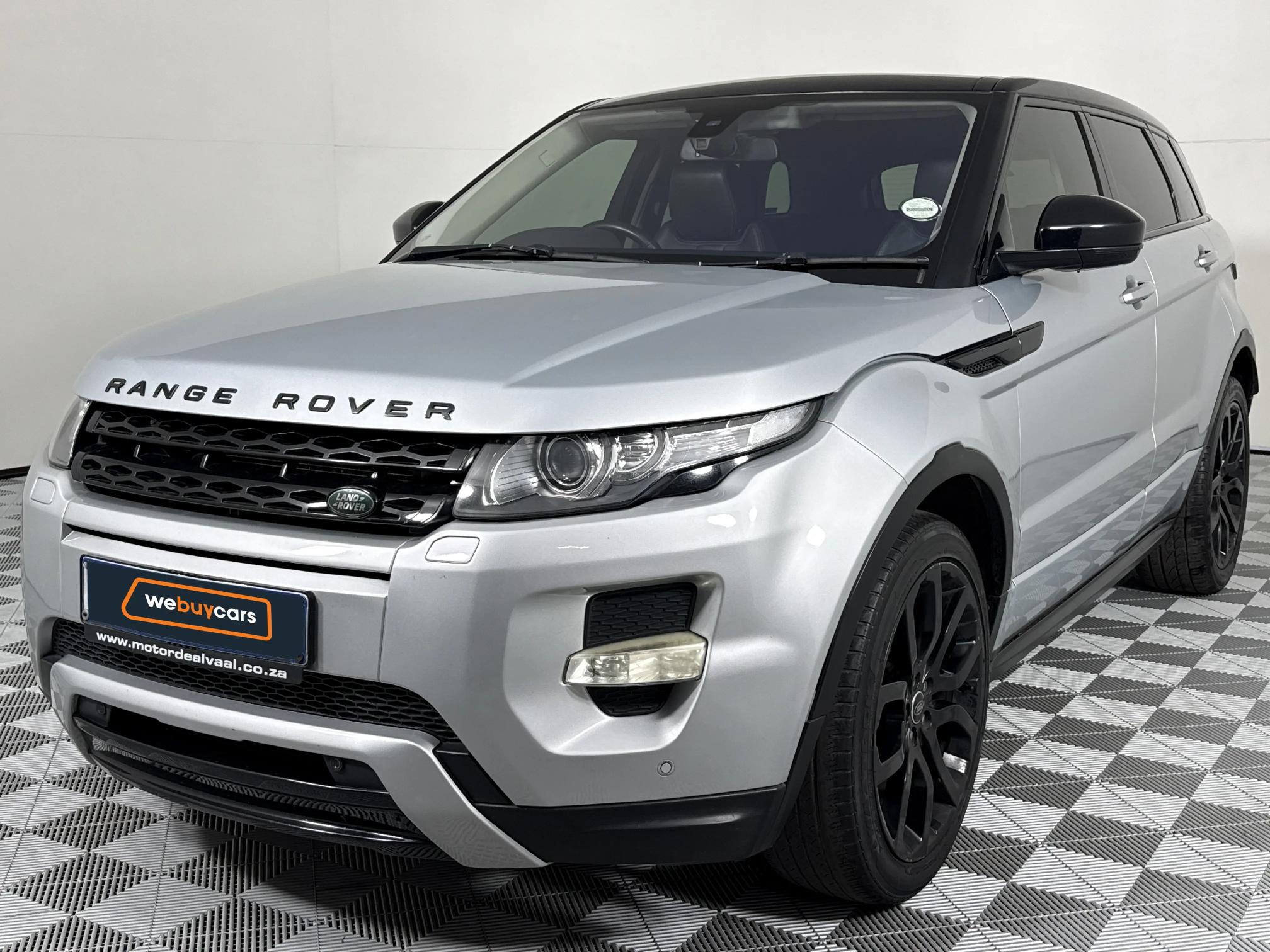 Used 2015 Land Rover Range Rover Evoque SD4 Dynamic SW1 Colour