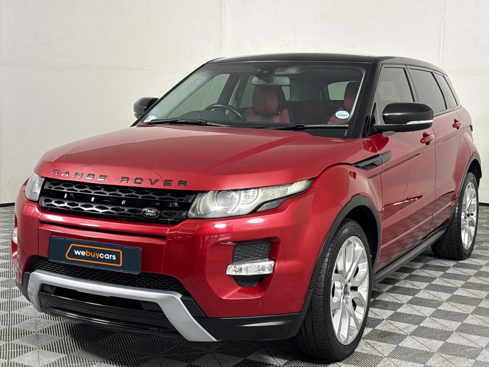 Used 2013 Land Rover Range Rover Evoque SD4 Dynamic SW1 Colour