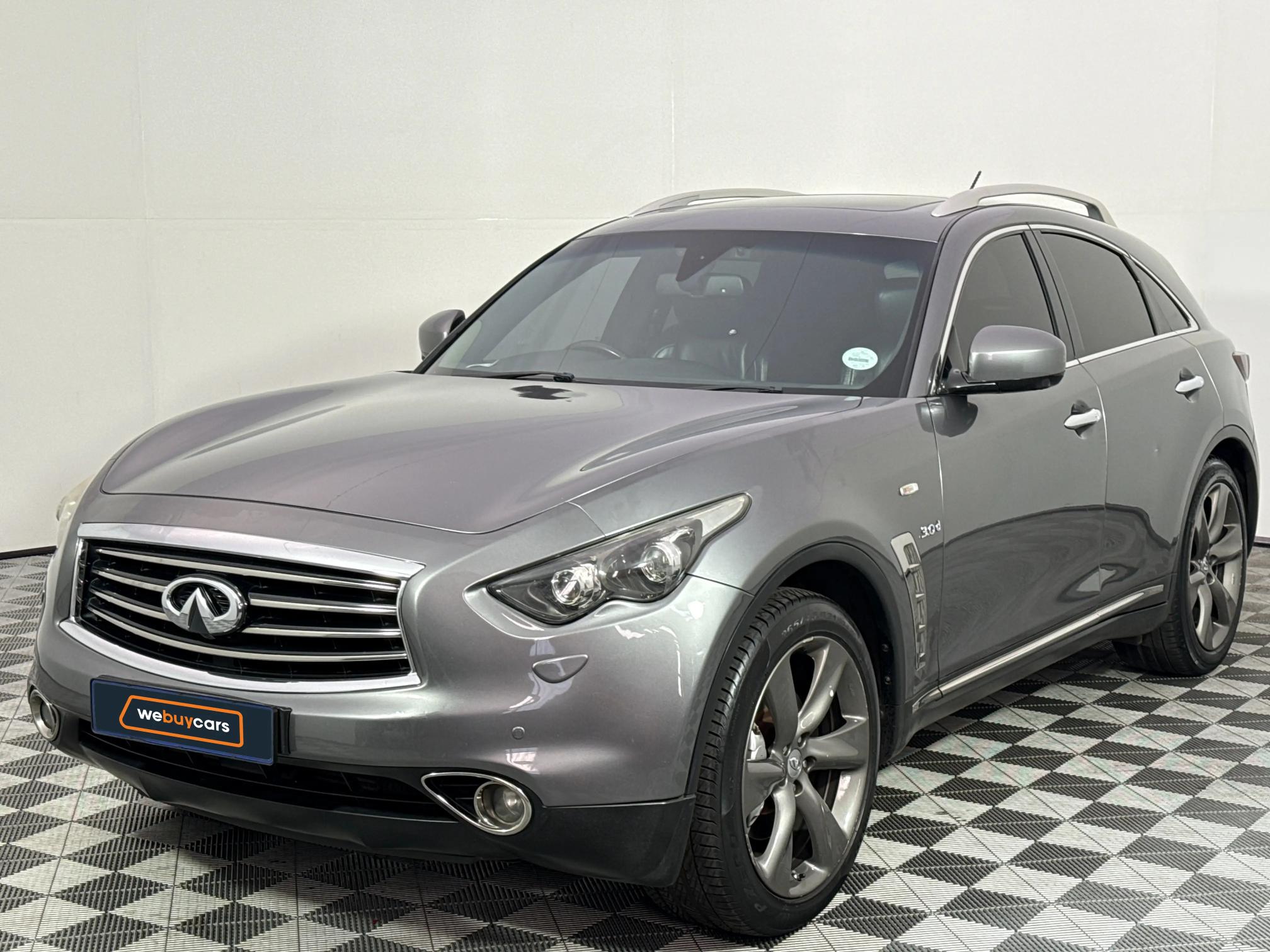 Used 2014 Infiniti QX70 3.0d S Black