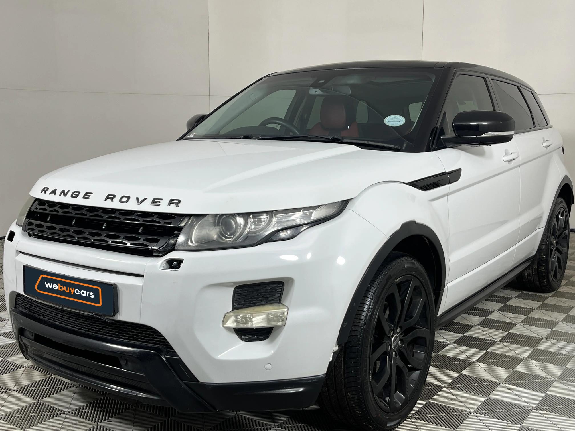 Used 2012 Land Rover Range Rover Evoque Si4 Dynamic NW8