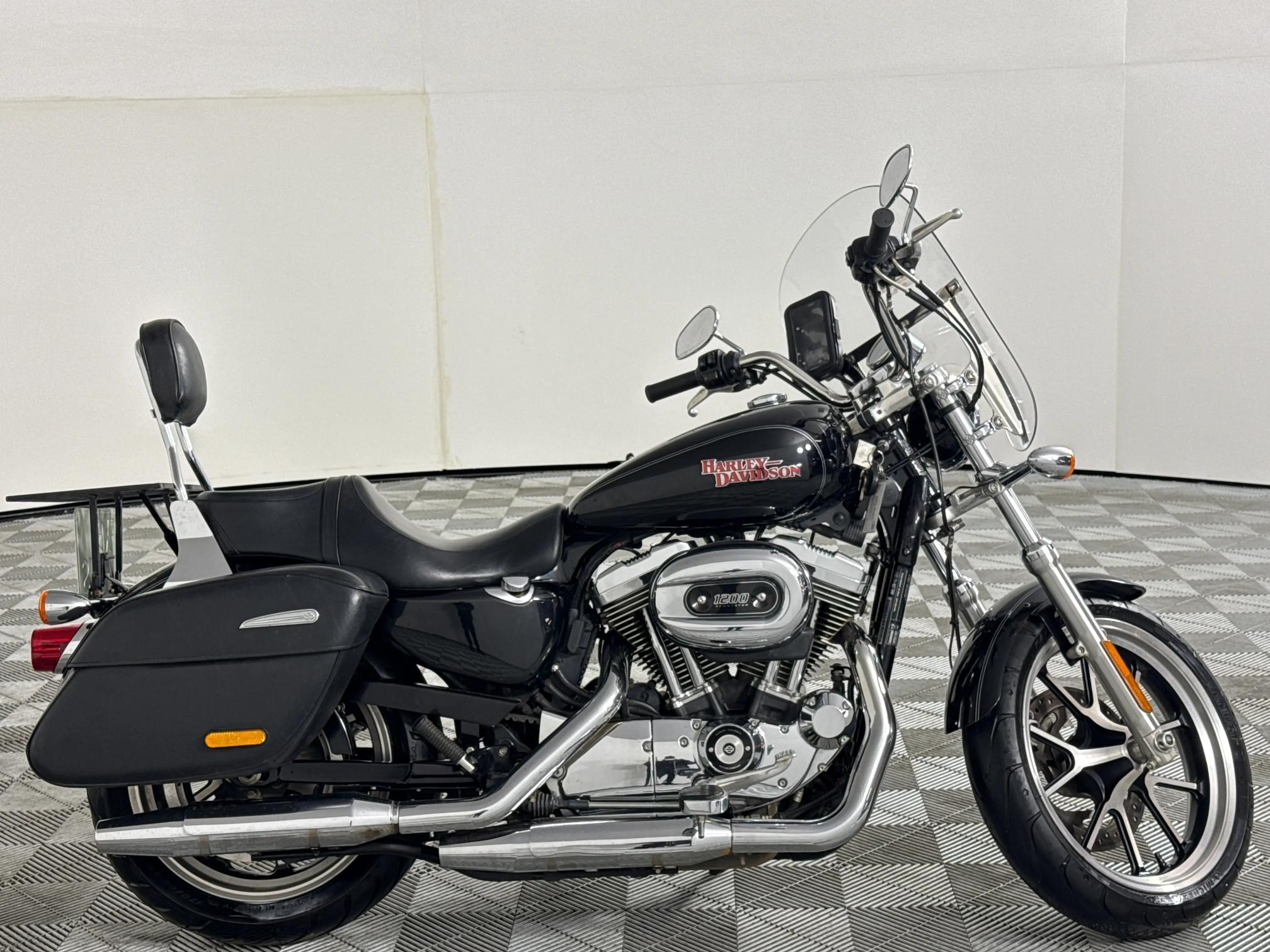 Used 2015 Harley Davidson Sportster Xl1200 T Super LOW