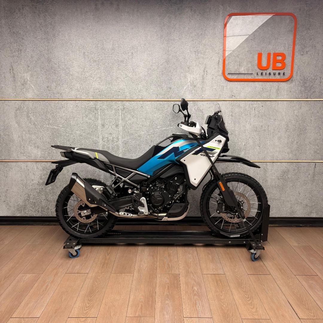 New 2026 CFMOTO 450 MT – ZEPHYR BLUE