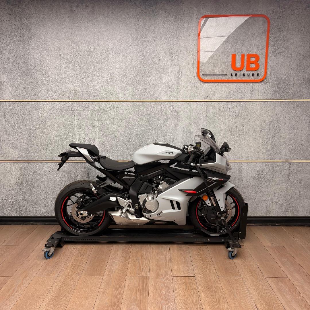 New 2026 CFMOTO 675 SR-R AEROLITE GREY