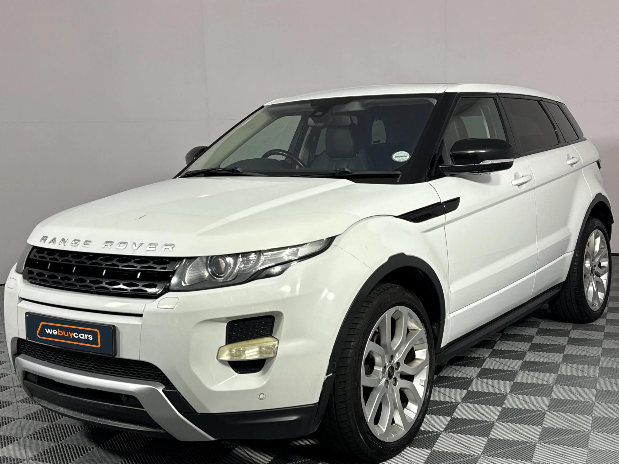 Used 2013 Land Rover Range Rover Evoque SD4 Dynamic SW1 Colour