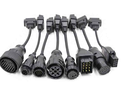 Truck Auto Diagnostic Cables Set (8 Pieces)