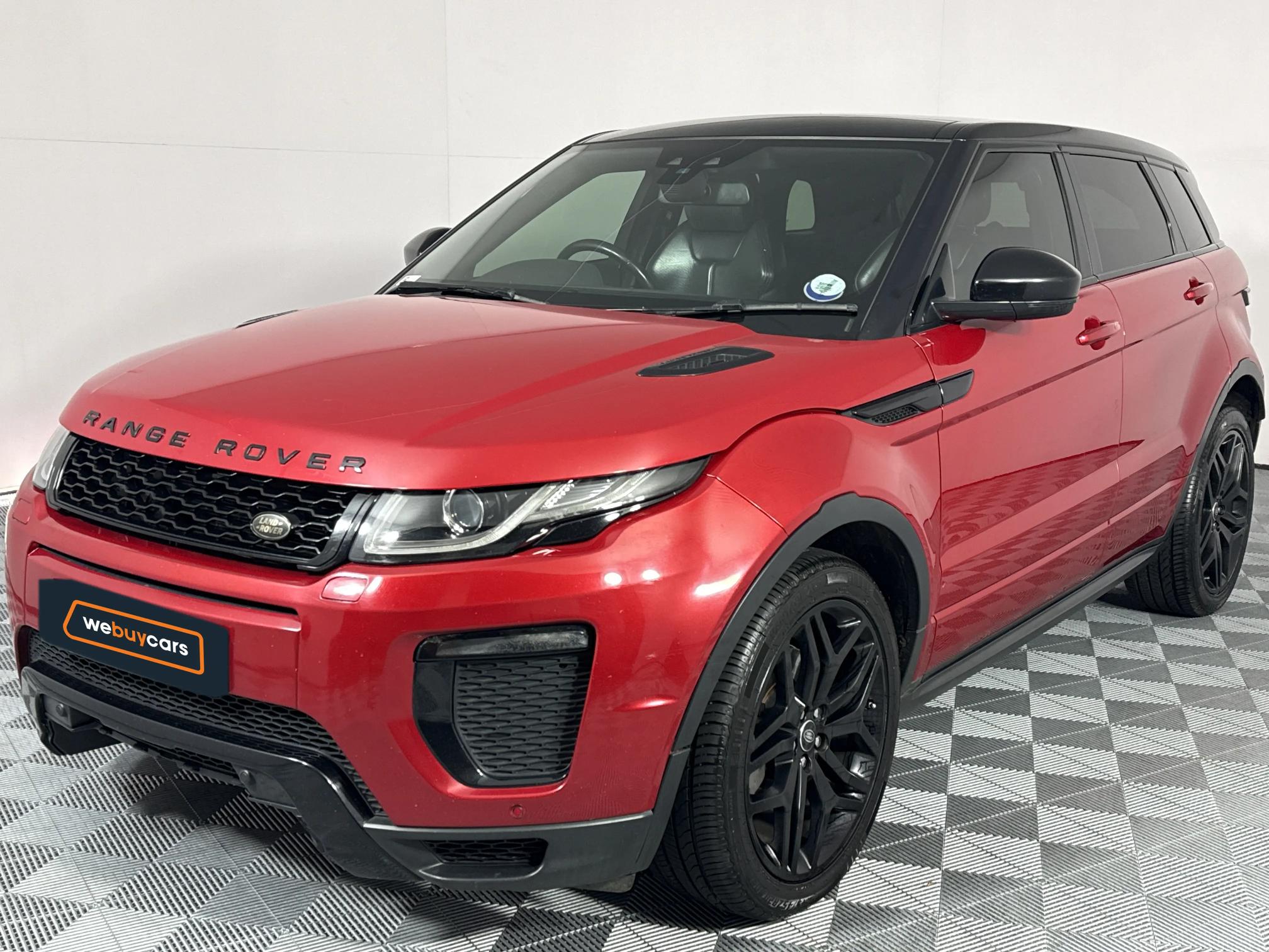 Used 2017 Land Rover Range Rover Evoque HSE Dynamic TD4