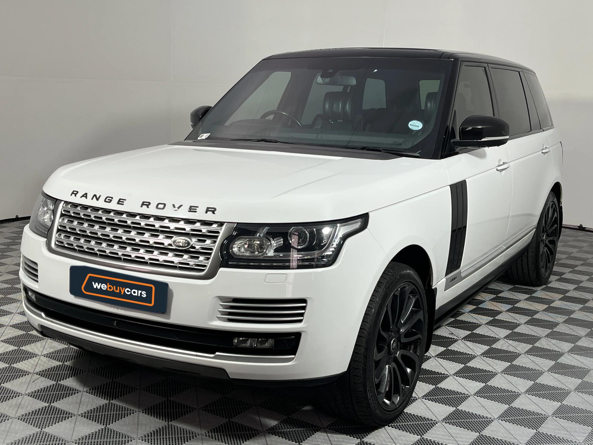 Used 2016 Land Rover Range Rover L Autobiography Black SDV8