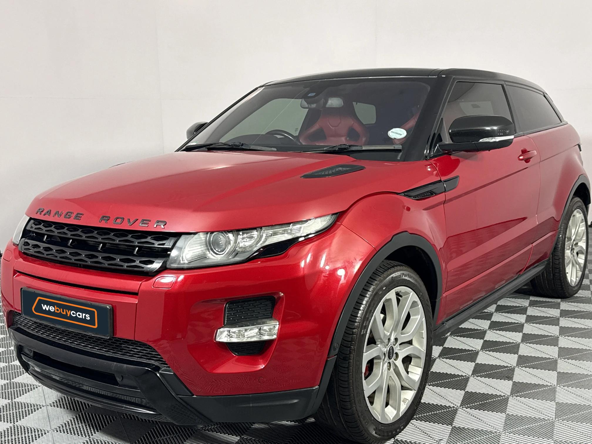 Used 2012 Land Rover Range Rover Evoque coupe Si4 Dynamic