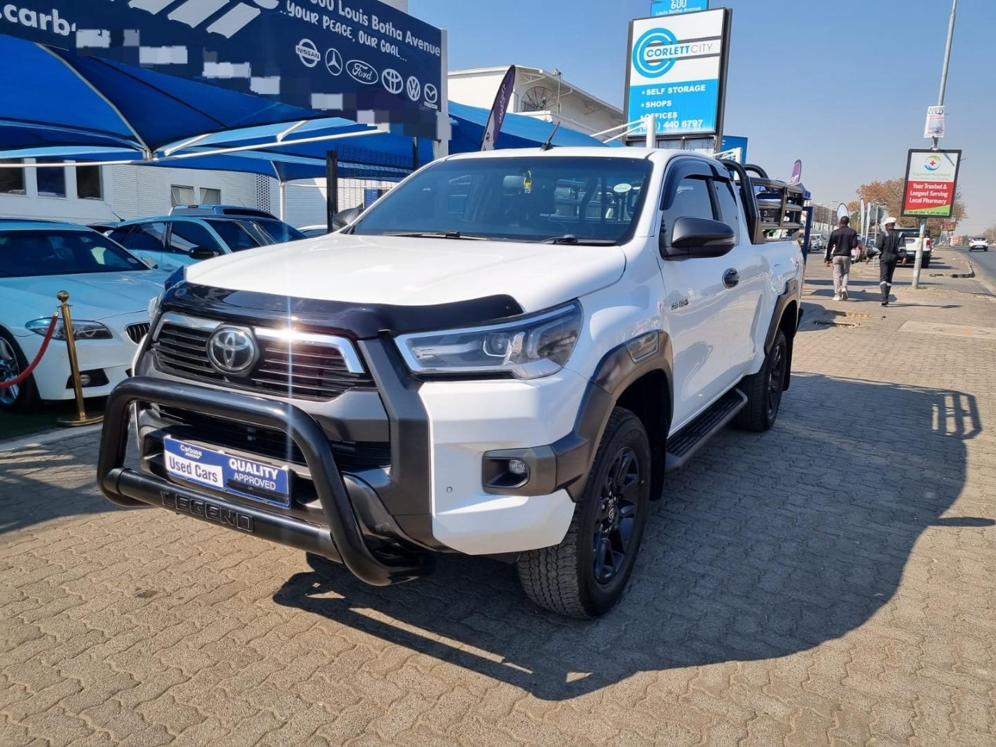 Used 2021 Toyota Hilux 2.8GD-6 Xtra cab Legend auto