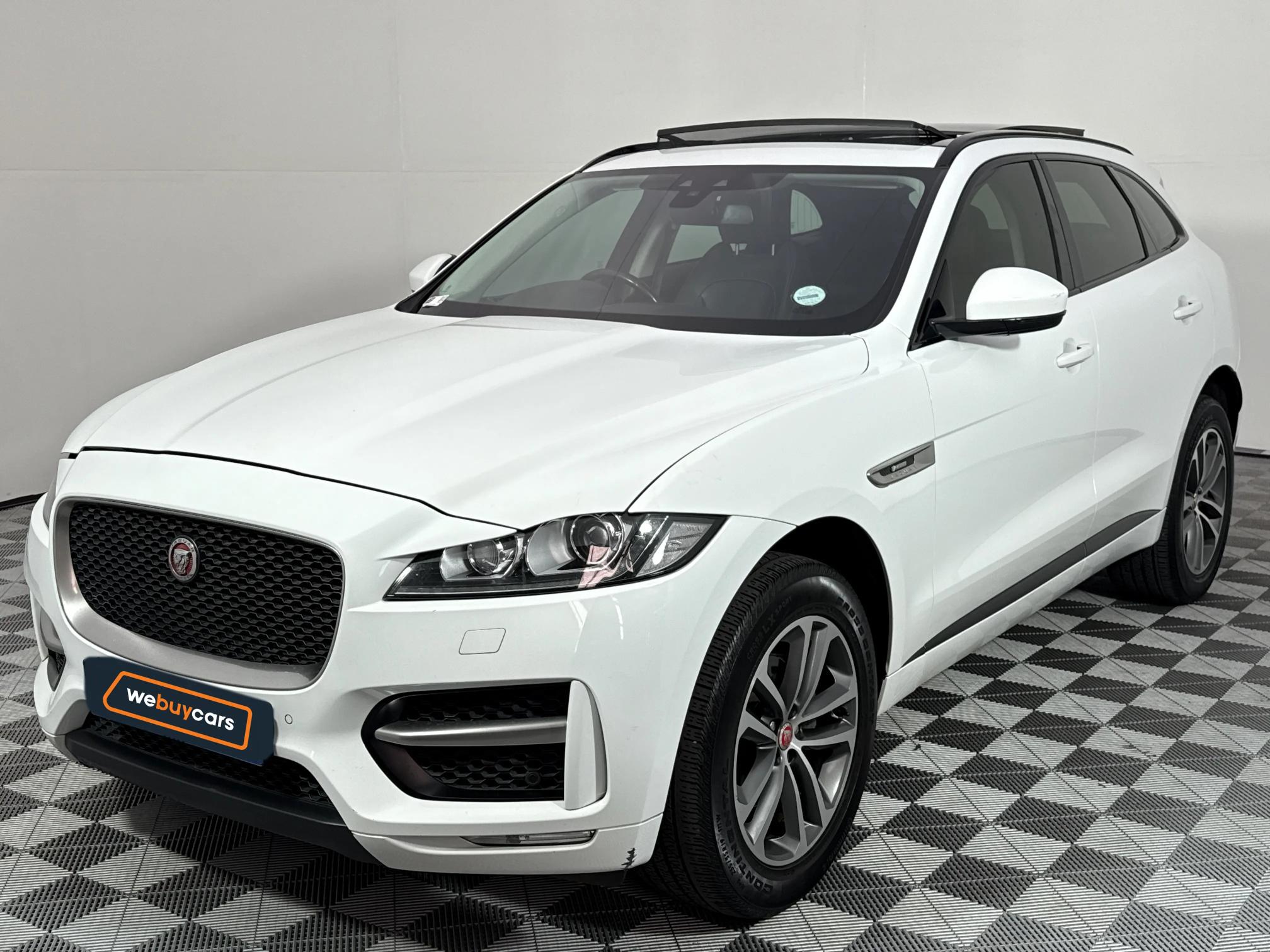 Used 2017 Jaguar F-Pace 20d AWD Chequered Flag