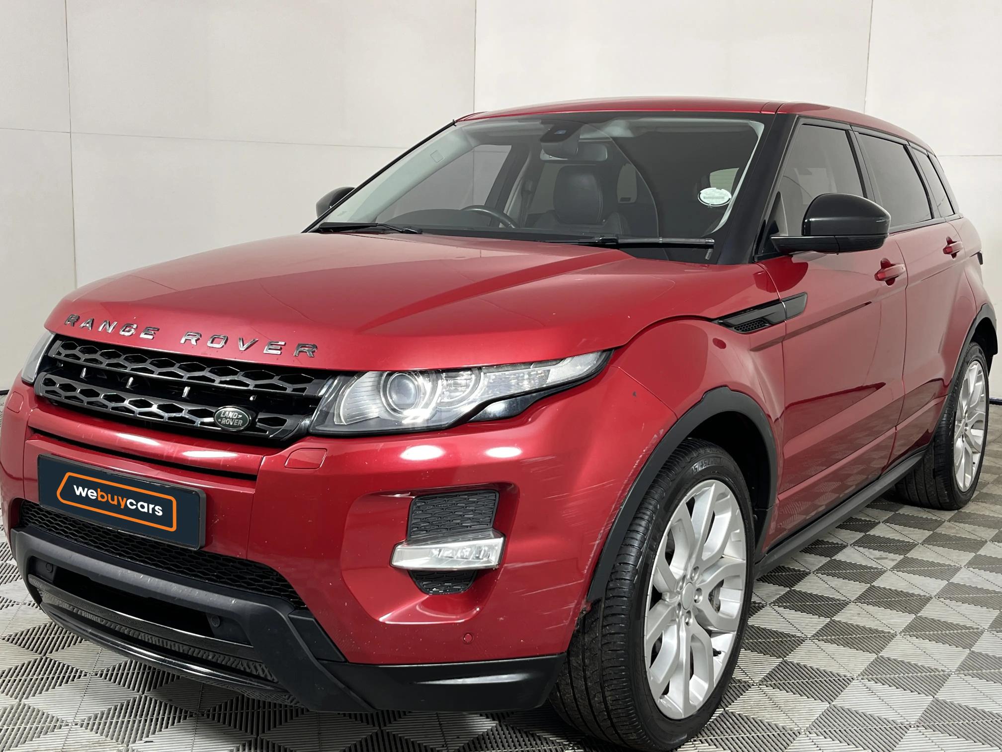 Used 2016 Land Rover Range Rover Evoque SD4 Dynamic SW1 Colour