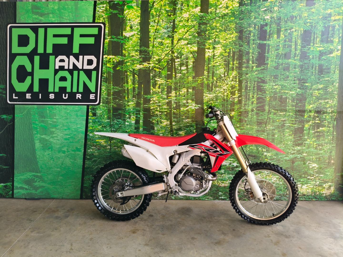 Used 2016 Honda CRF 450R twin pipe Manual