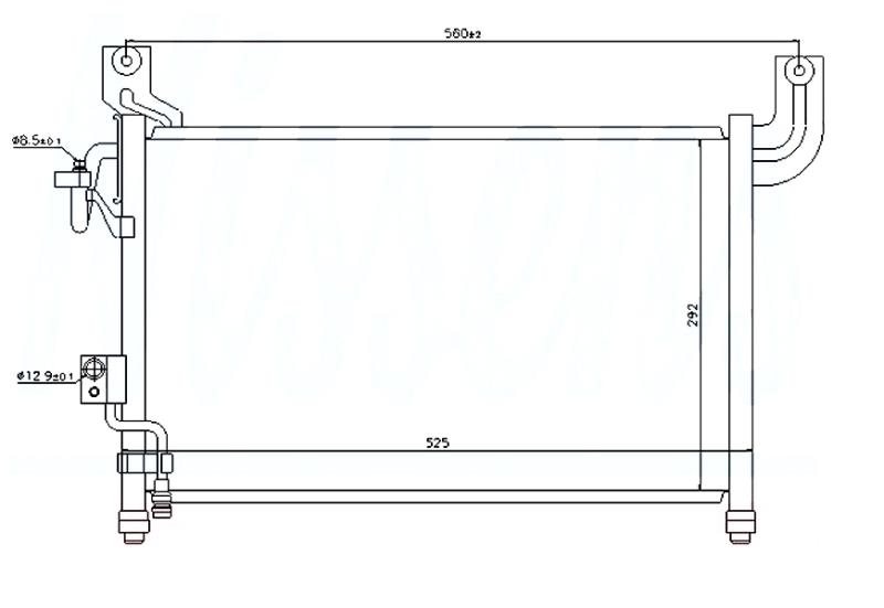 RANGER AC CONDENSER 07-09