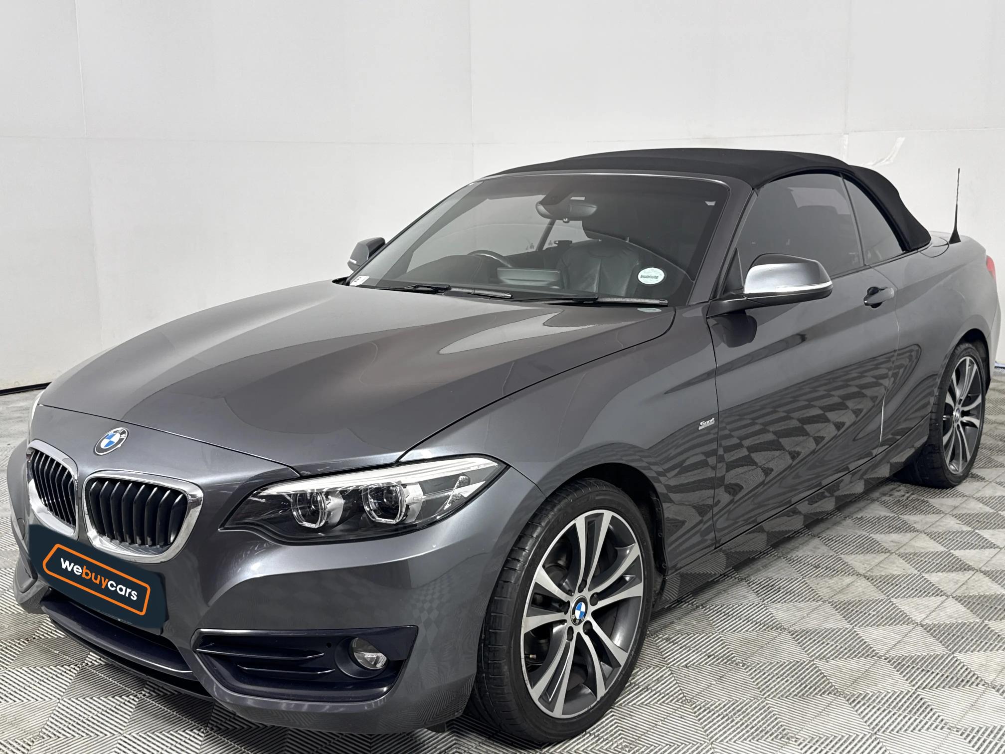 Used 2018 BMW 2 Series 220i convertible M Sport