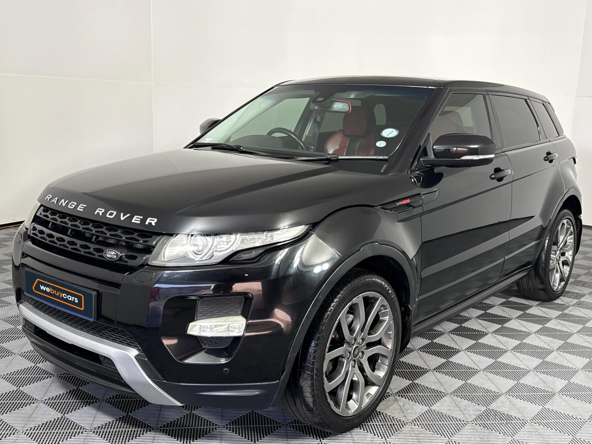 Used 2013 Land Rover Range Rover Evoque Si4 Dynamic NW8