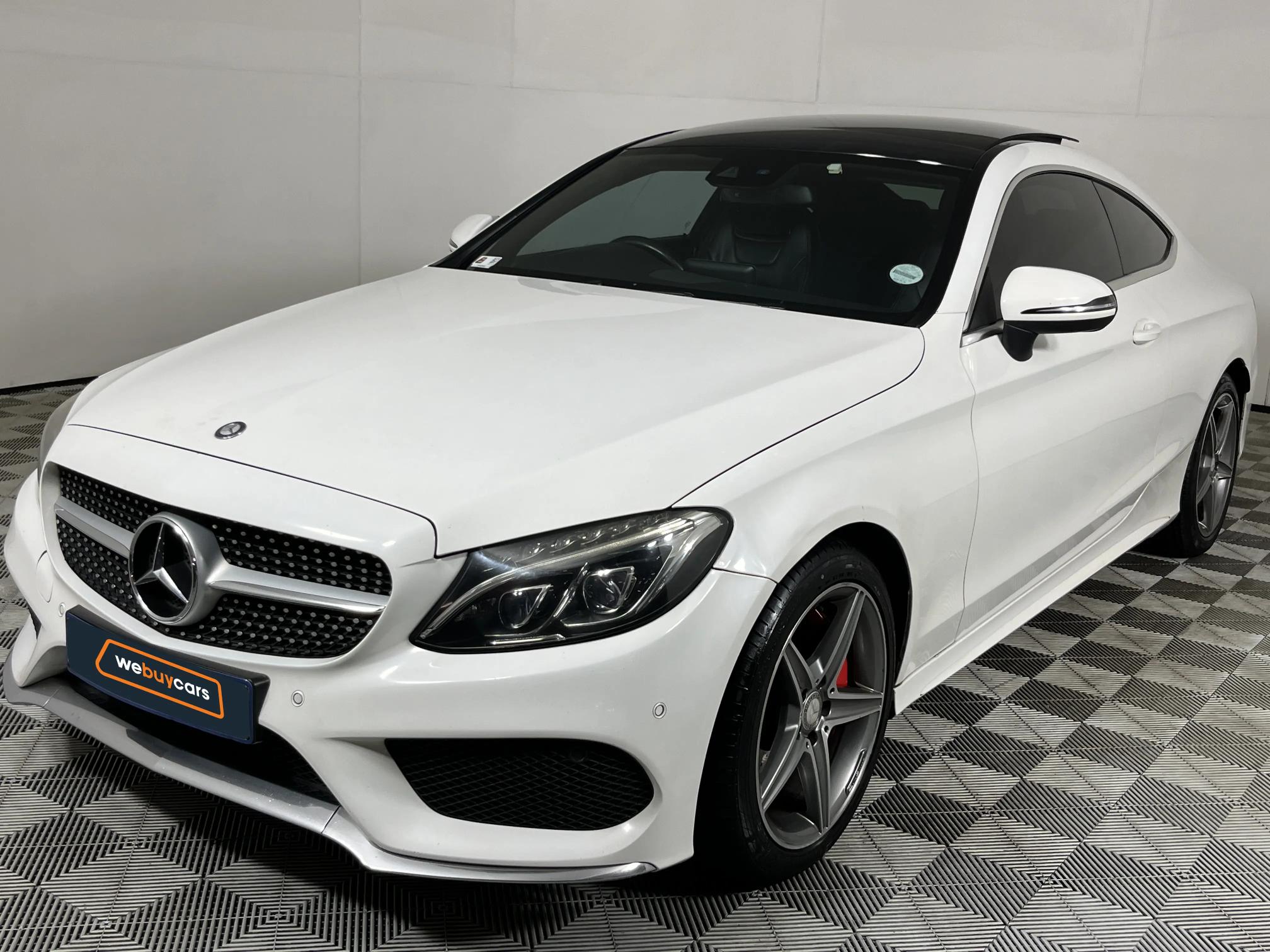 Used 2016 Mercedes-Benz C-Class C200 coupe AMG Line
