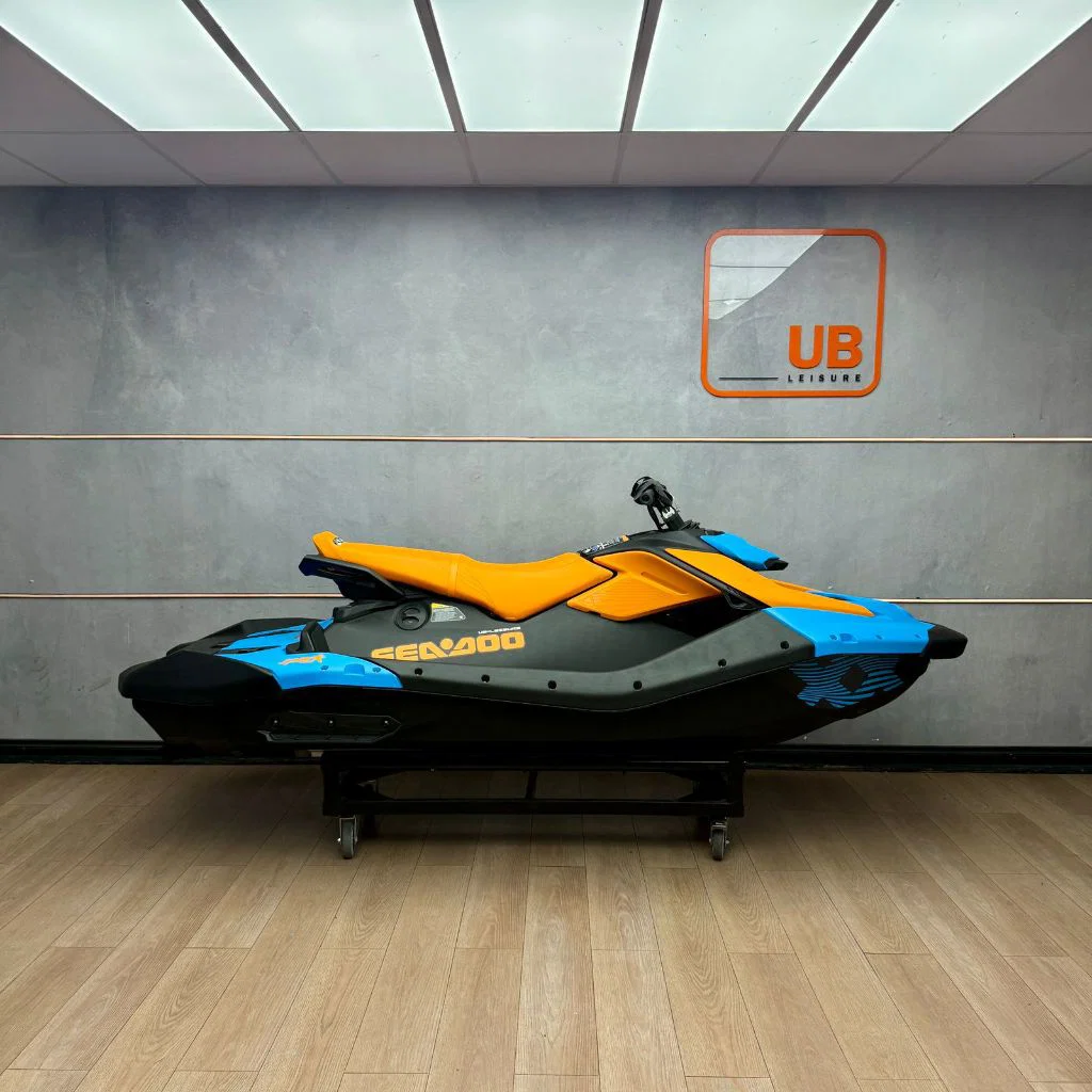 New 2026 Seadoo SEADOO SPARK TRIXX 3UP 90HP- GULFSTREAM BLUE / ORANGE CRUSH