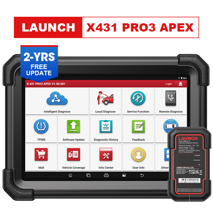 Launch X-431 Pro 3 Apex