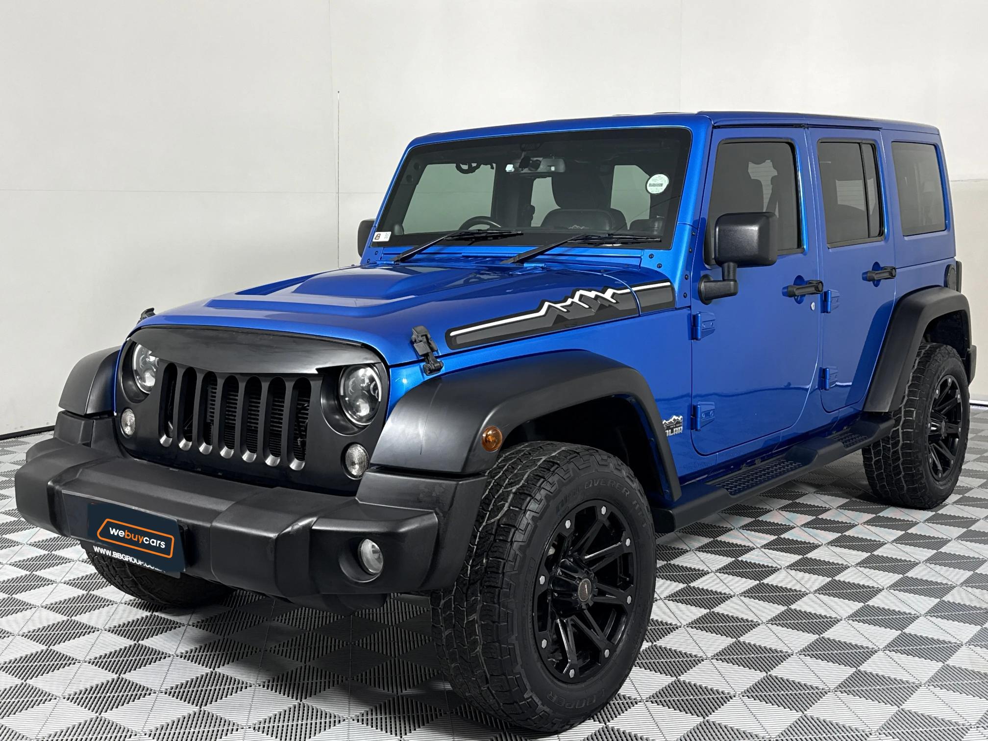Used 2014 Jeep Wrangler Unlimited Sahara 3.6L 75th Anniversary Edition