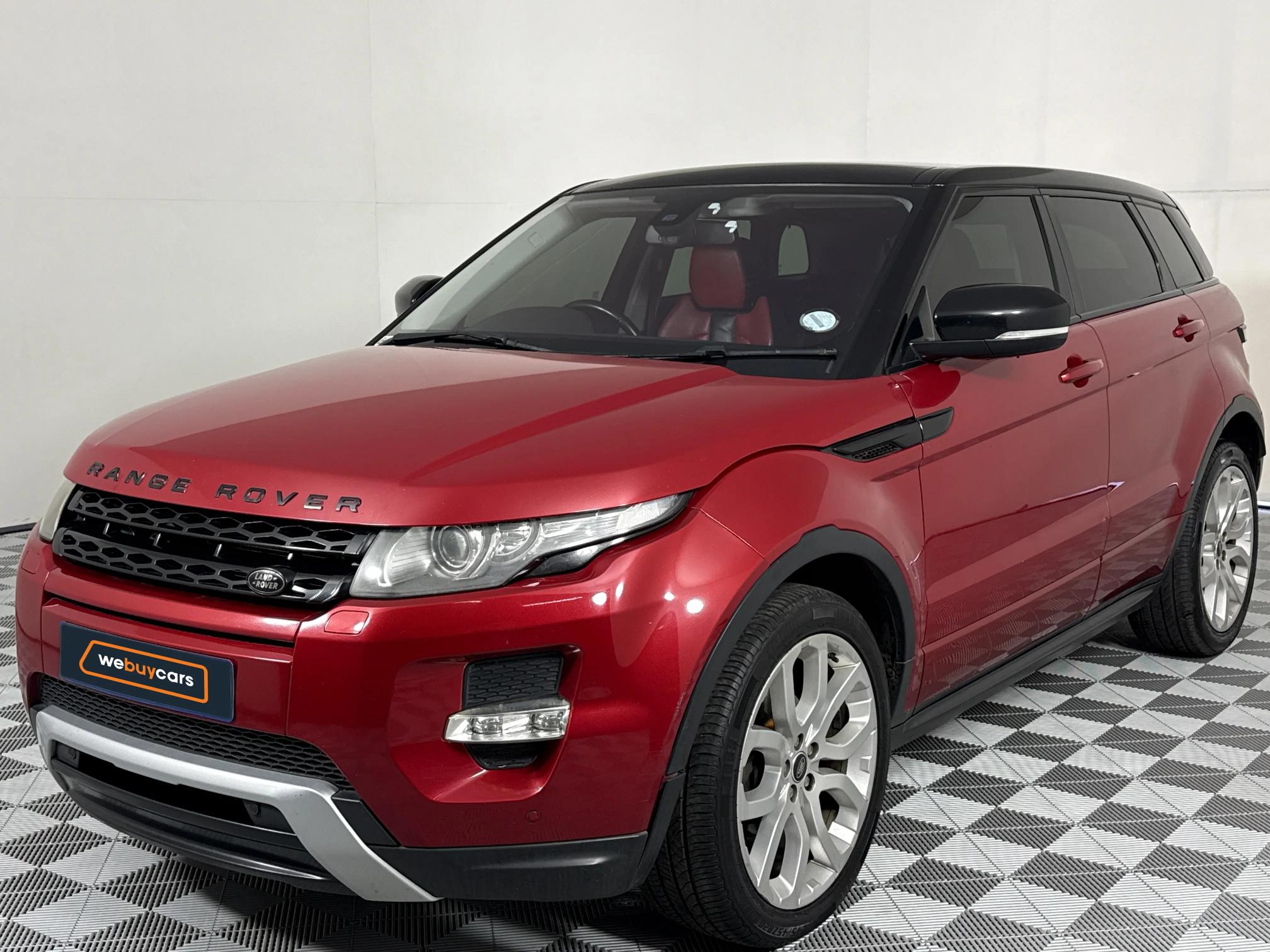Used 2012 Land Rover Range Rover Evoque coupe Si4 Dynamic