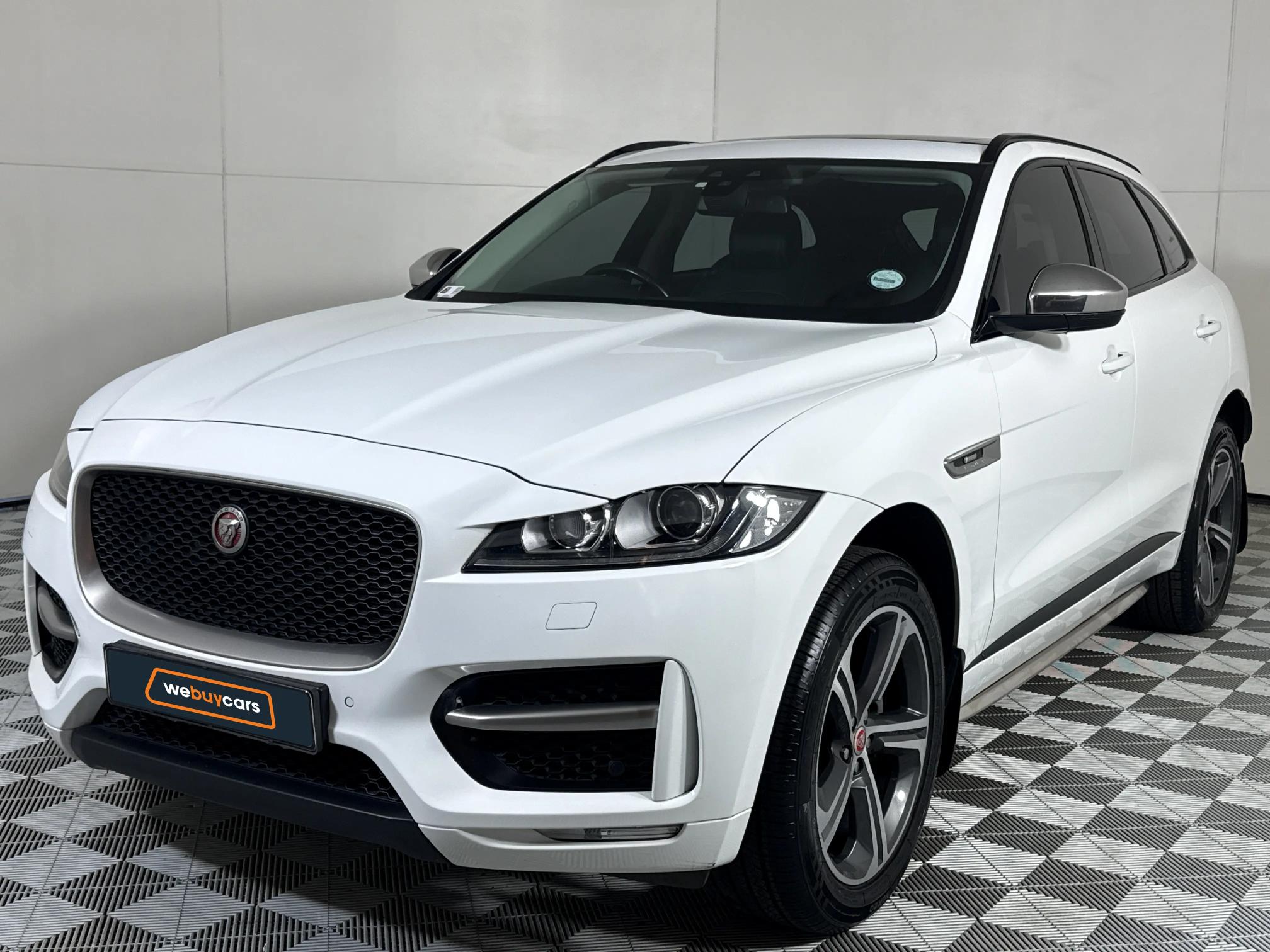 Used 2018 Jaguar F-Pace 20d AWD Chequered Flag