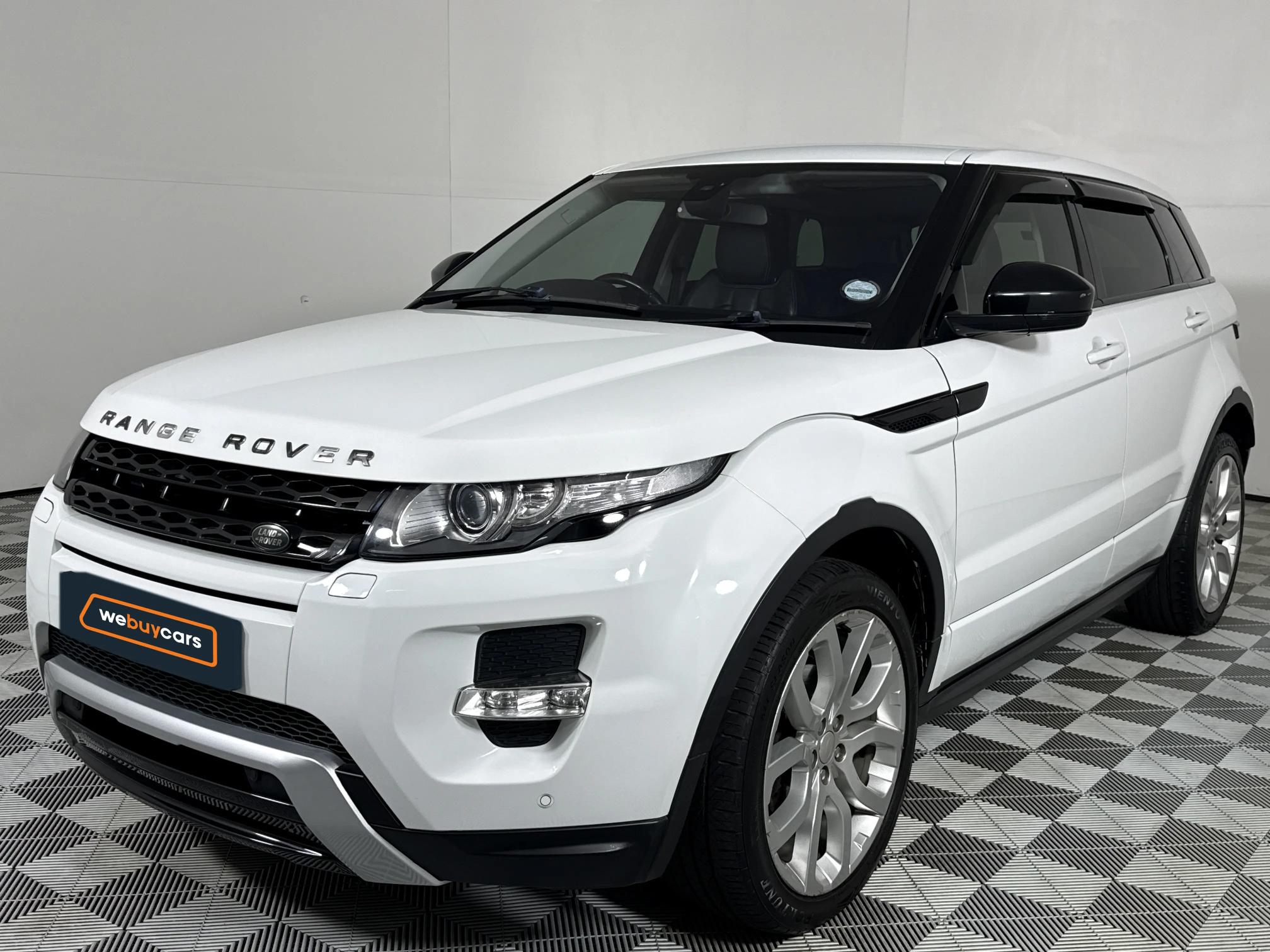 Used 2014 Land Rover Range Rover Evoque SD4 Dynamic SW1 Colour