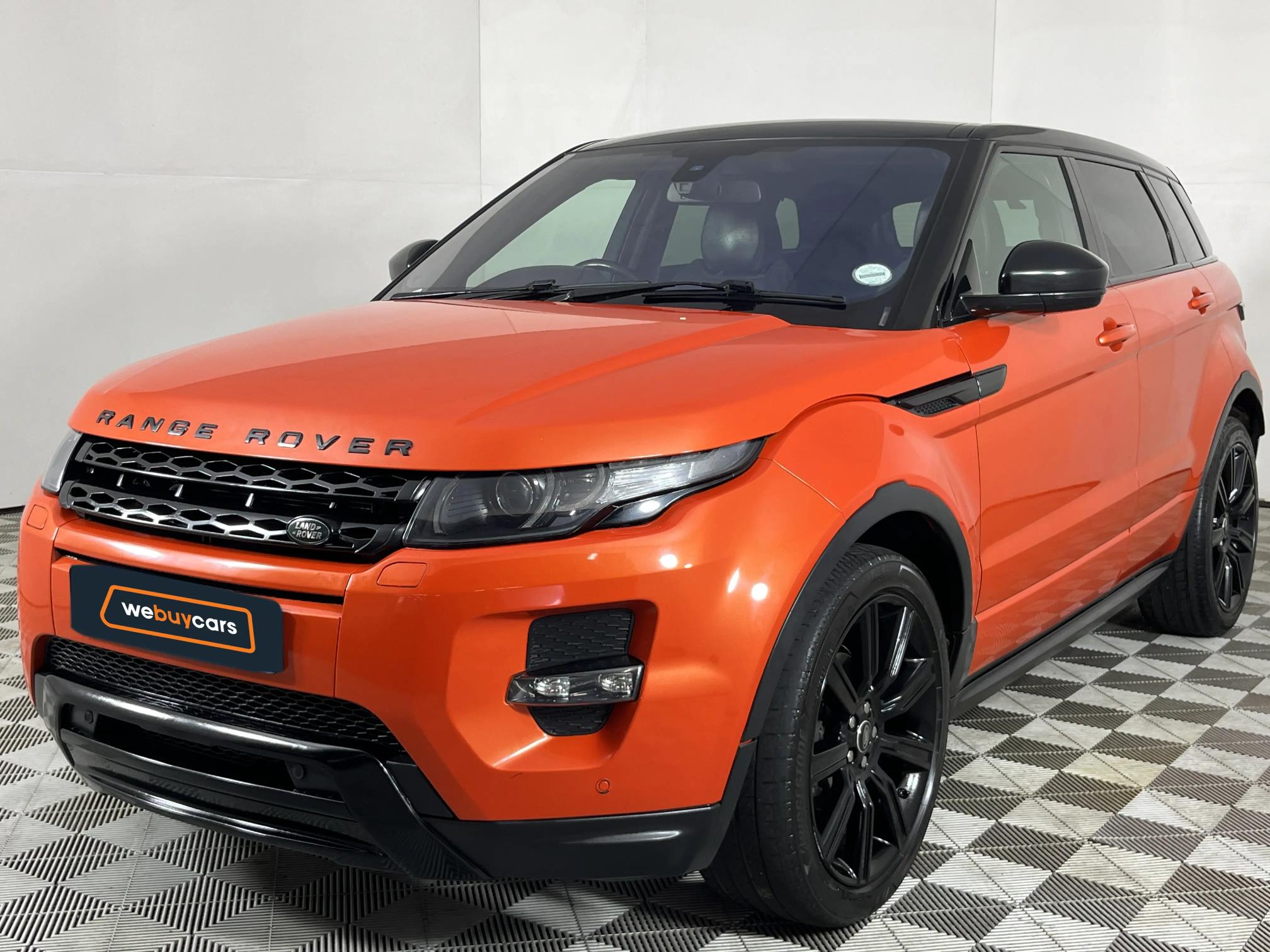 Used 2014 Land Rover Range Rover Evoque SD4 Dynamic SW1 Colour