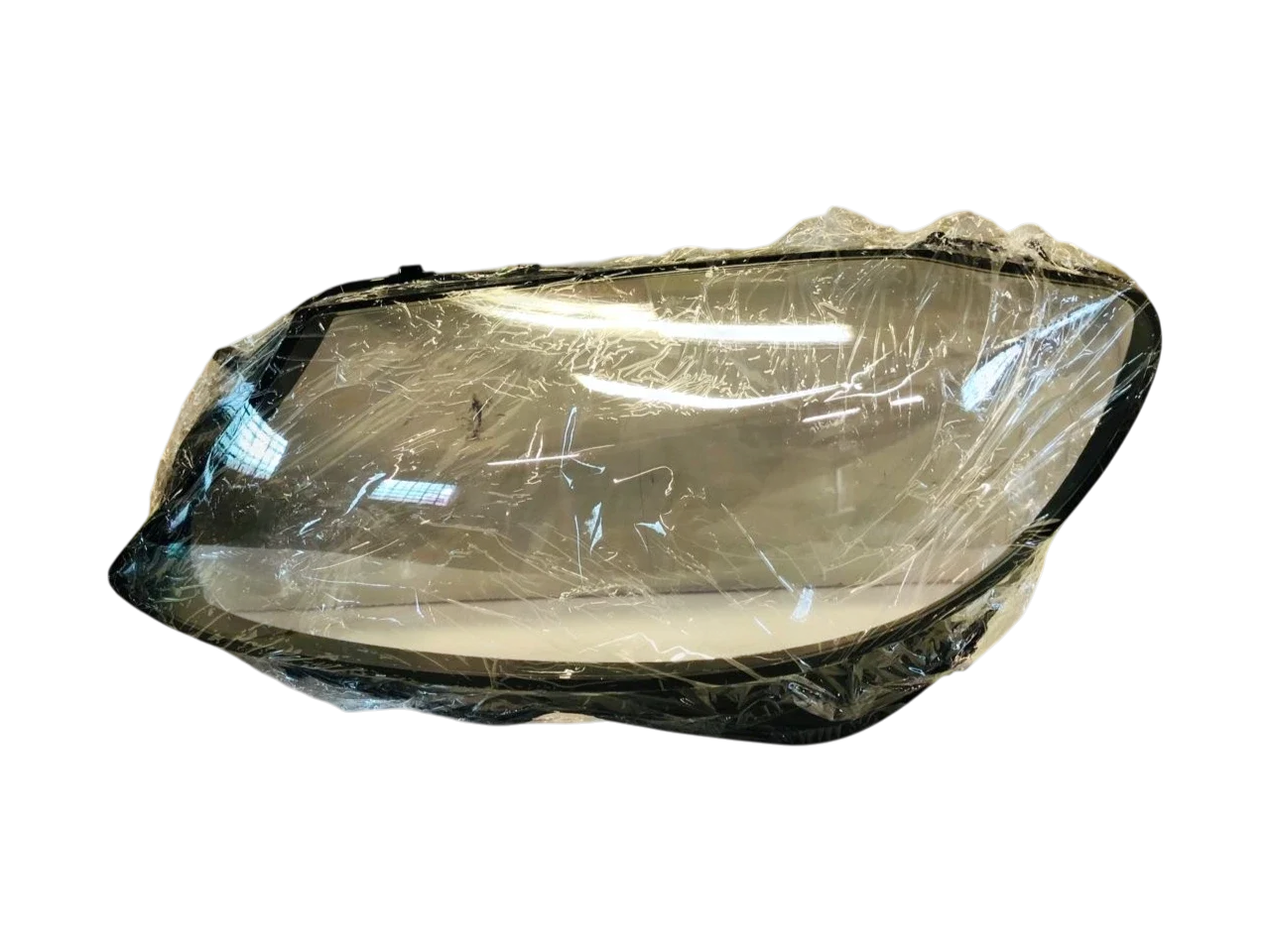 Mercedes W205 Single and Double replacement headlight lens - Left side