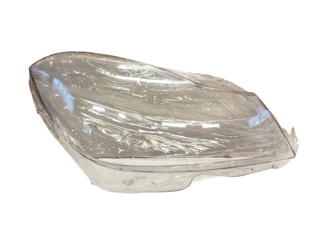Mercedes Benz W204 facelift replacement headlight lens -  Right side