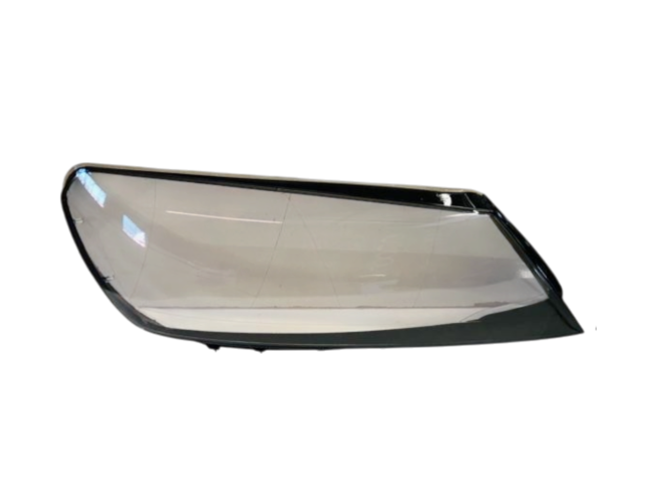 VW Touareg replacement headlight lens - Right side