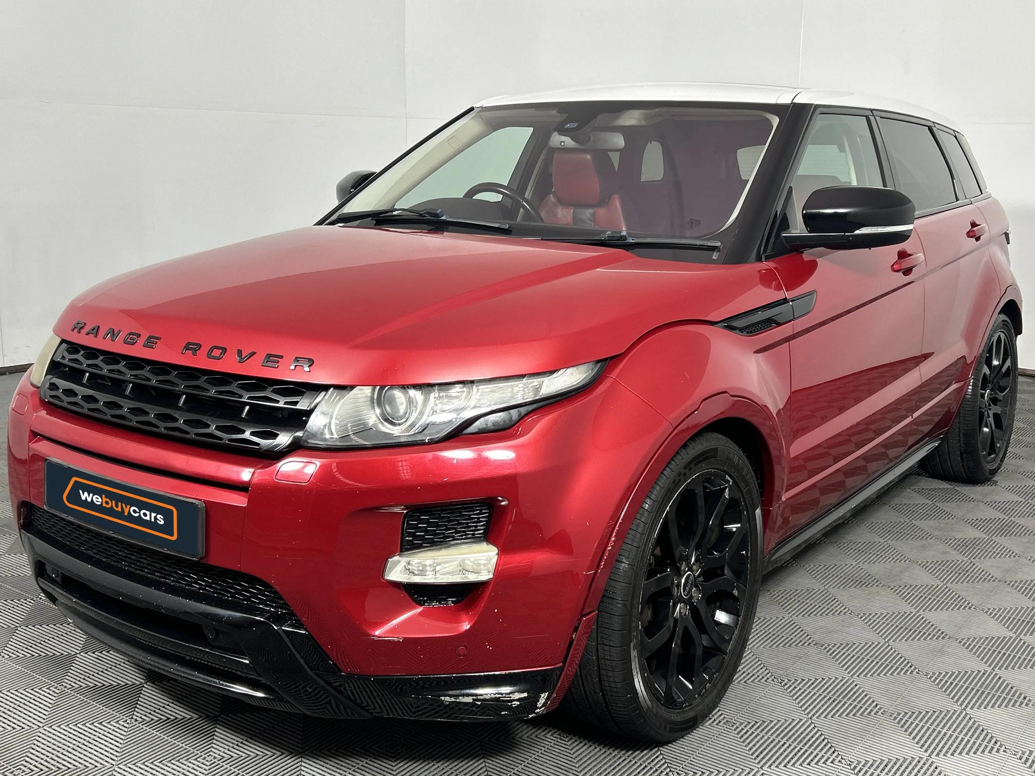 Used 2011 Land Rover Range Rover Evoque SD4 Dynamic SW1 Colour