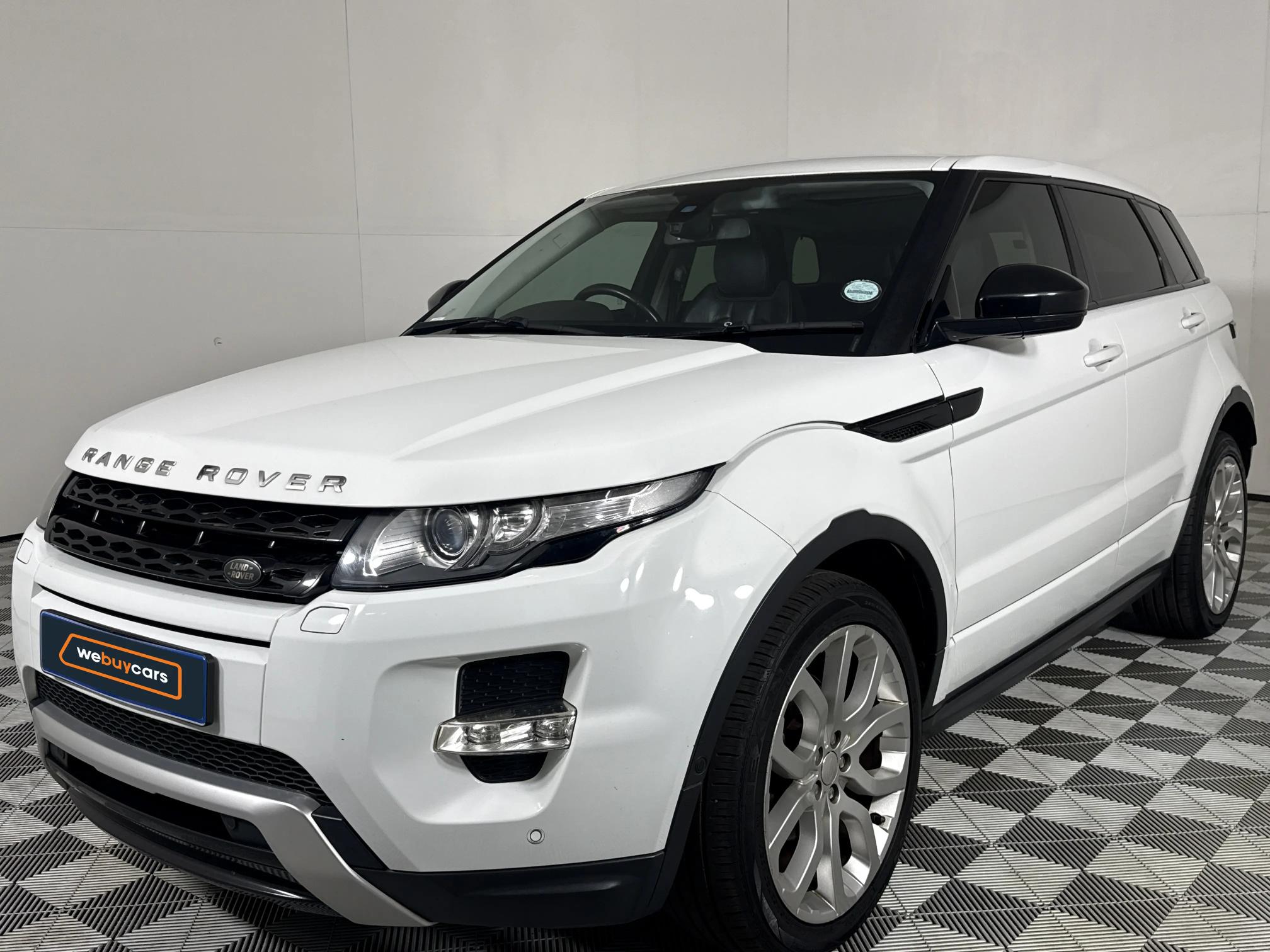Used 2015 Land Rover Range Rover Evoque SD4 Dynamic SW1 Colour