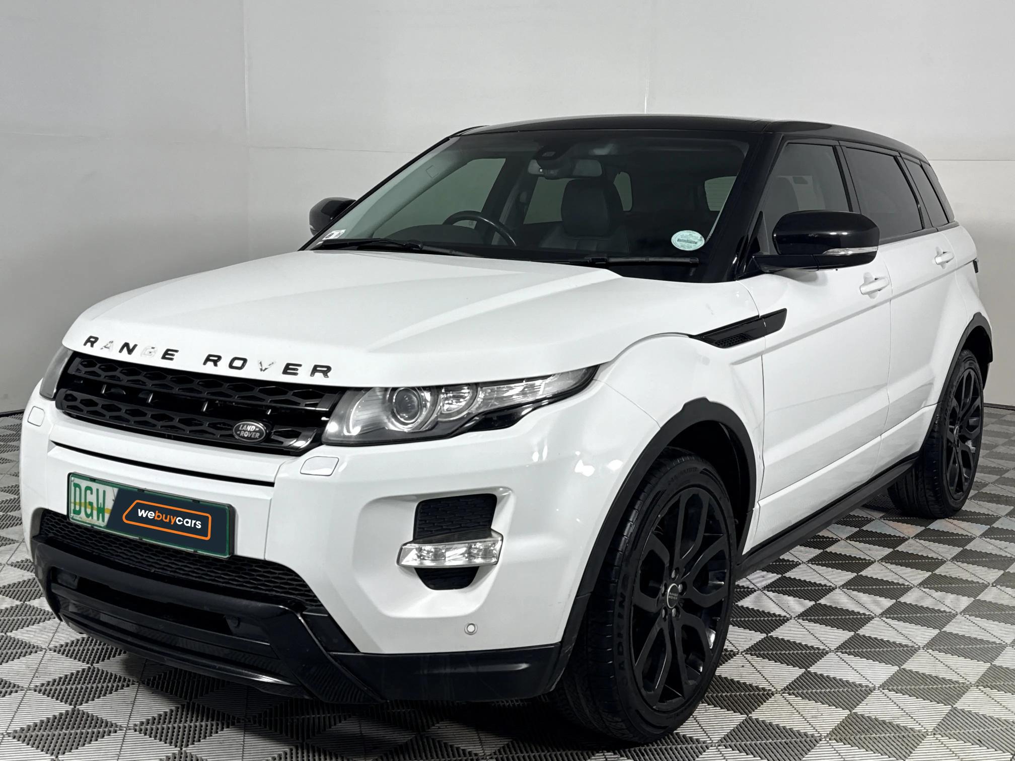 Used 2013 Land Rover Range Rover Evoque Si4 Dynamic NW8
